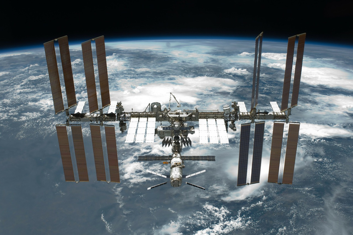 Die Internationale Raumstation ISS ist ein Beispiel für die internationale Zusammenarbeit von Forschern.