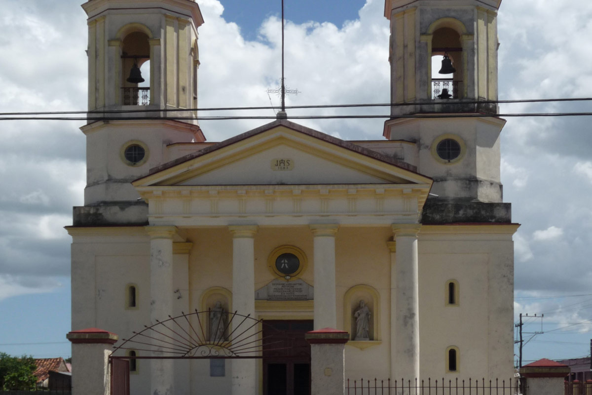 Alte katholische Kirche auf Kuba (Ausschnitt)