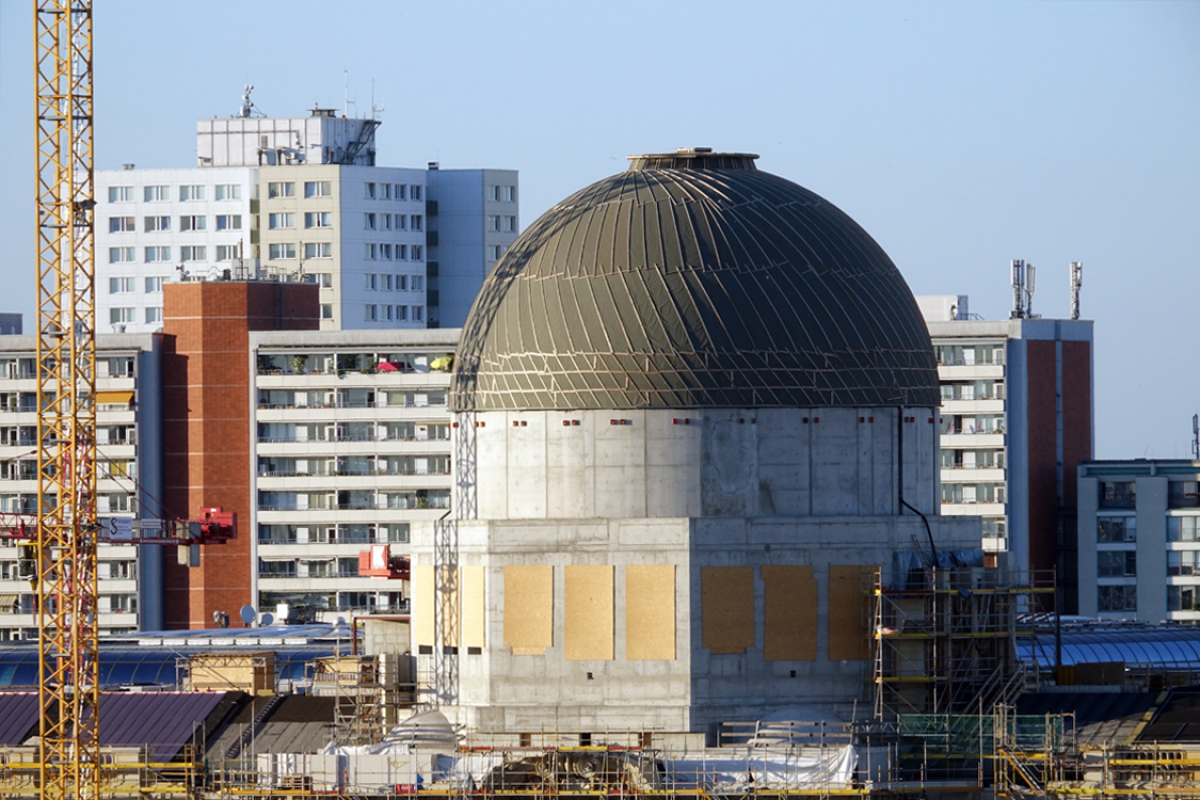 Kuppel des neuen Humboldt-Forums