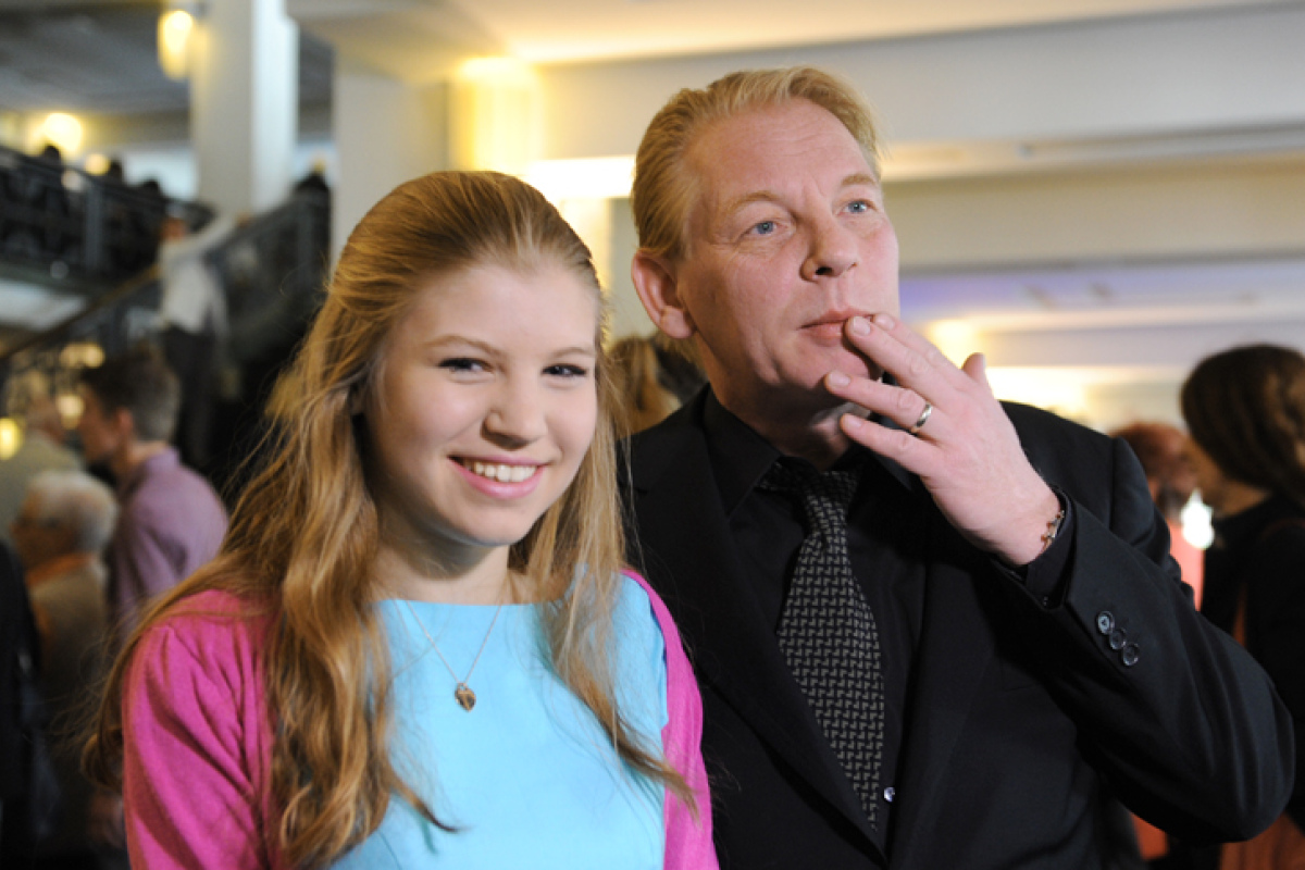 Ben Becker und seine Tochter Lilith Becker