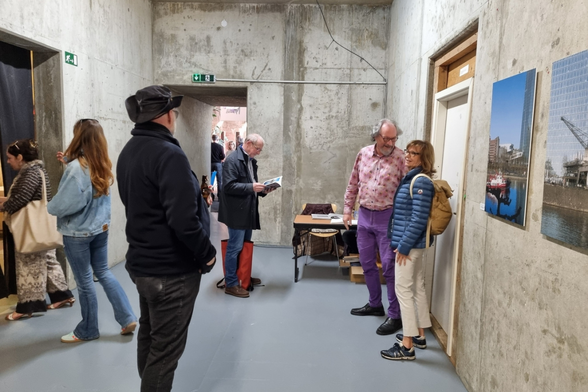 in der Ausstellung