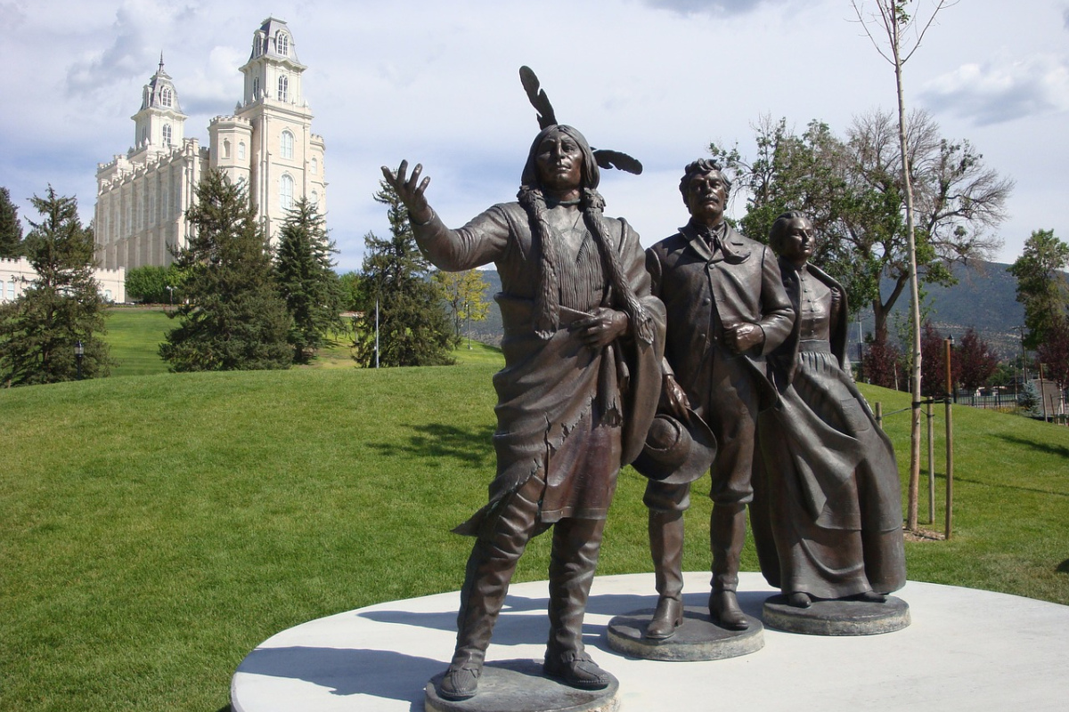 Manti-Tempel in Utah