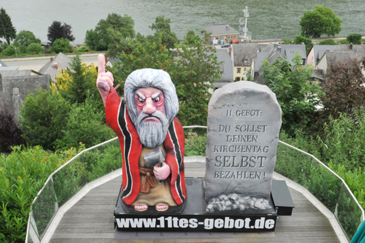 Das Elfte Gebot: Du sollst Deinen Kirchentag selbst zahlen!