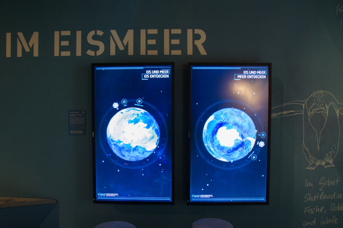 In der Ausstellung