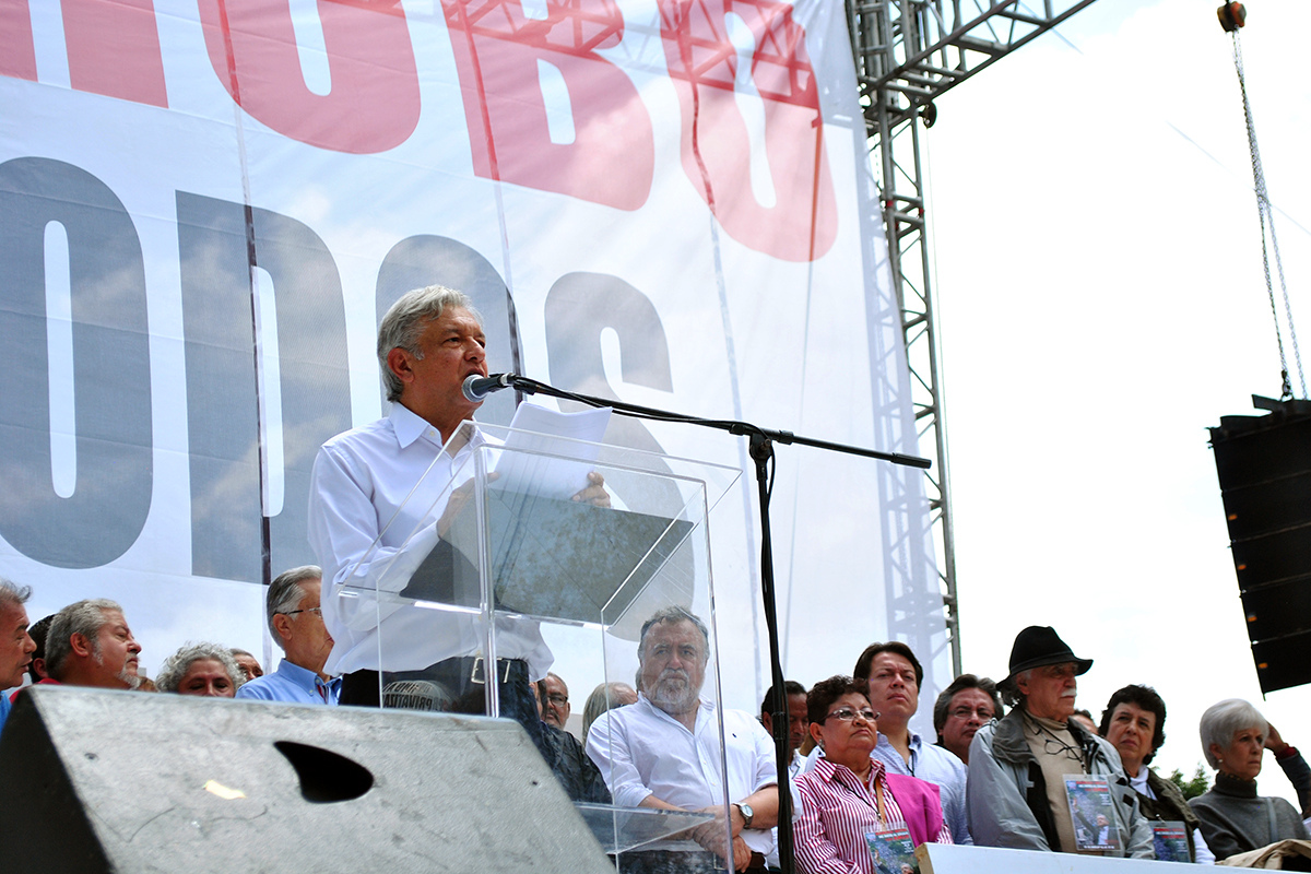 Der mexikanische Präsident Andrés Manuel López Obrador
