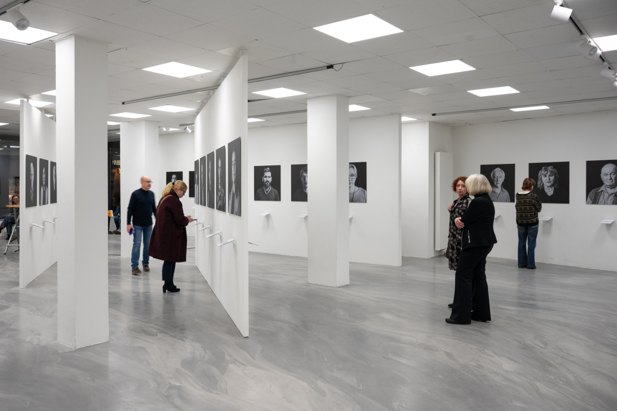 In der Ausstellung