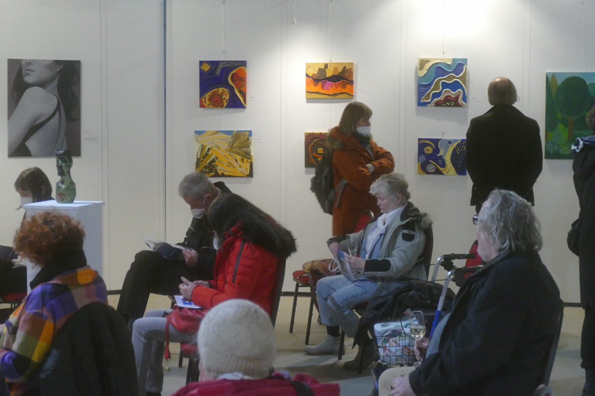 Vernissage im Kunstverein Offenbach