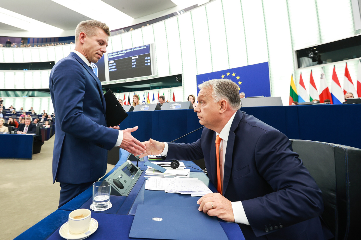 Péter Magyar und Viktor Orbán