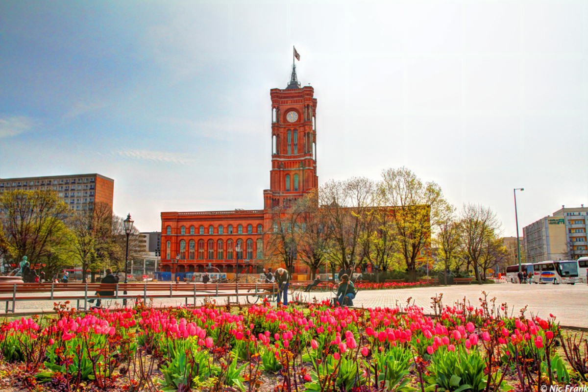 Das Rote Rathaus zu Berlin