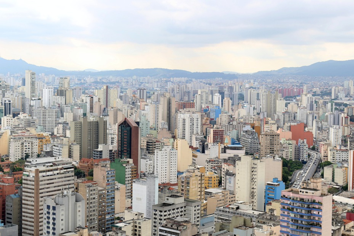 Skyline von Sao Paulo (Ausschnitt)