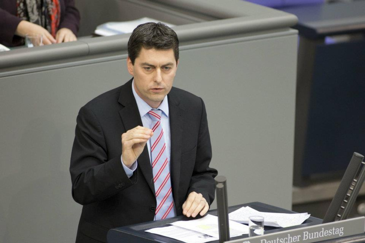 Sascha Raabe im Deutschen Bundestag
