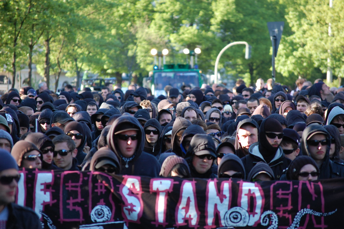 Der "schwarze Block"