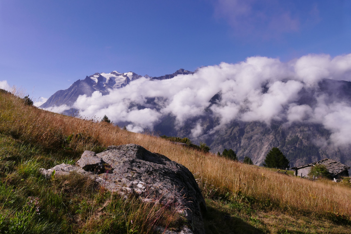 Die Alpen im Wallis
