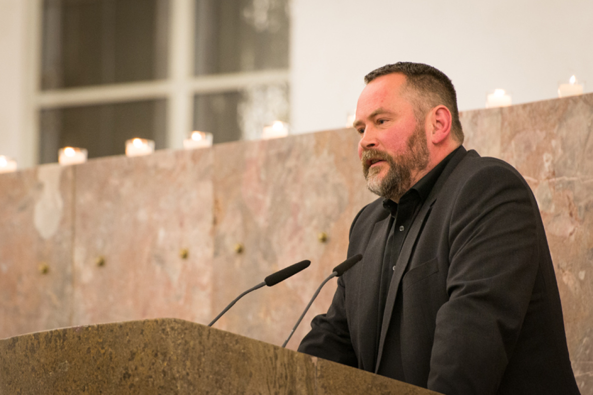 Stefan Niggemeier im Dezember 2014 in Frankfurt am Main