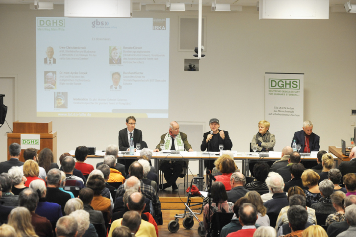 Podium und Publikum