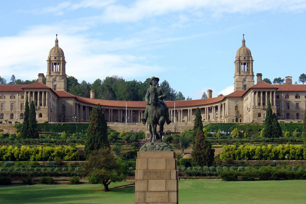 Die Union Buildings in Pretoria, Sitz der Exekutive