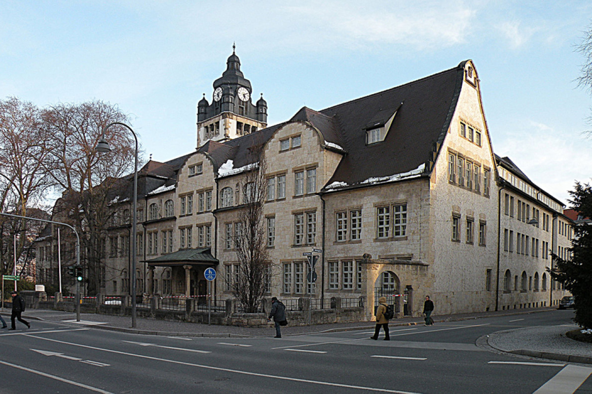 Hauptgebäude der Uni Jena