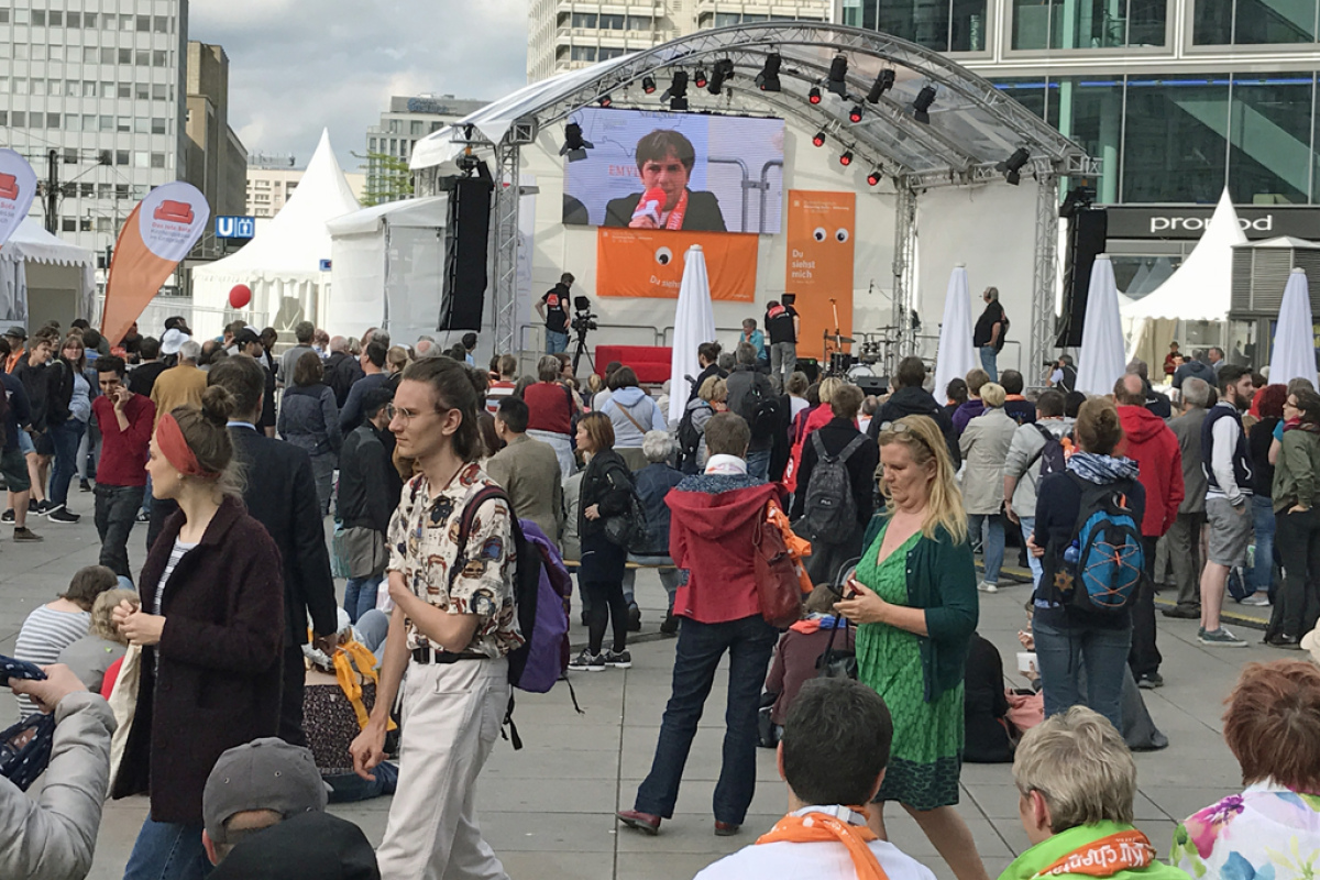 "Kirchentag auf dem Weg" 2017