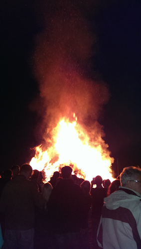 Walpurgisfeuer, 30. 04. 2014, Flugplatz Zwickau, Foto: Claudia Buchmann