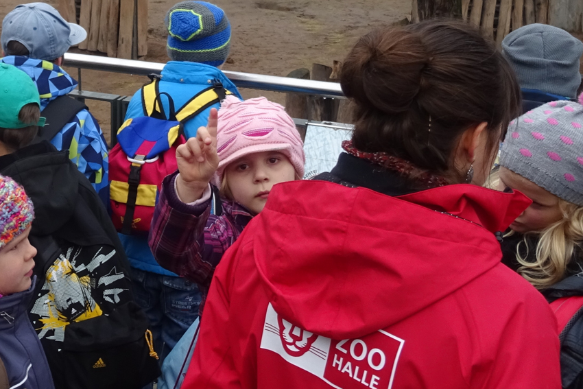 "Tiere haben es gut im Zoo" (Zoo Halle)